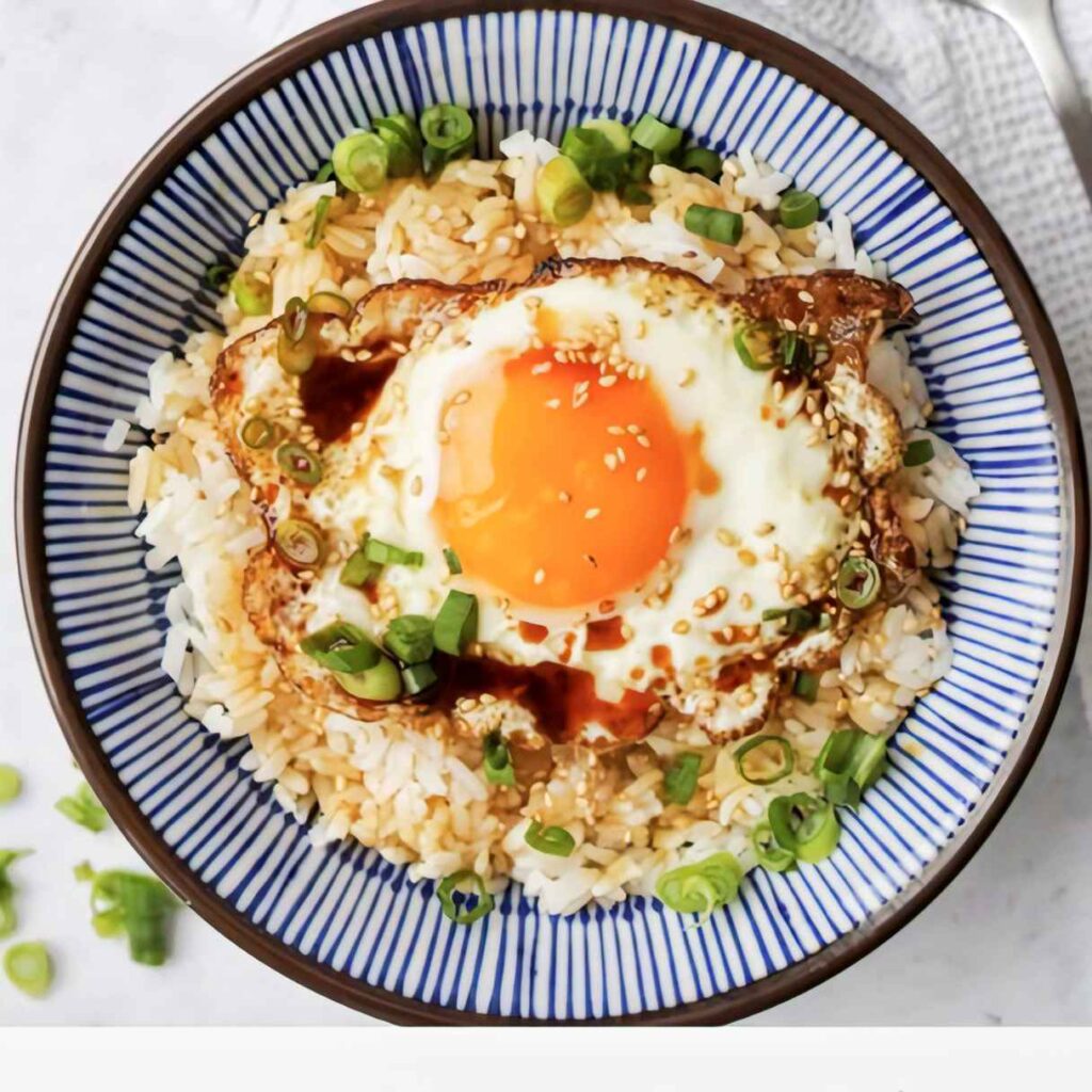Easy Korean Egg Rice