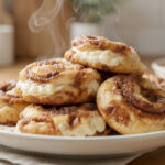 Cinnamon Roll Cheesecake Cookies