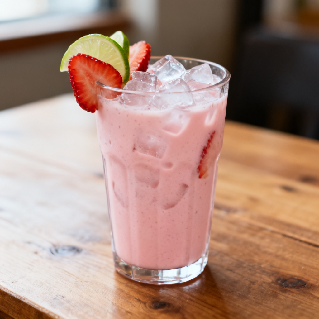 Refreshing Strawberry Brazilian Lemonade (Creamy & Easy Summer Drink)